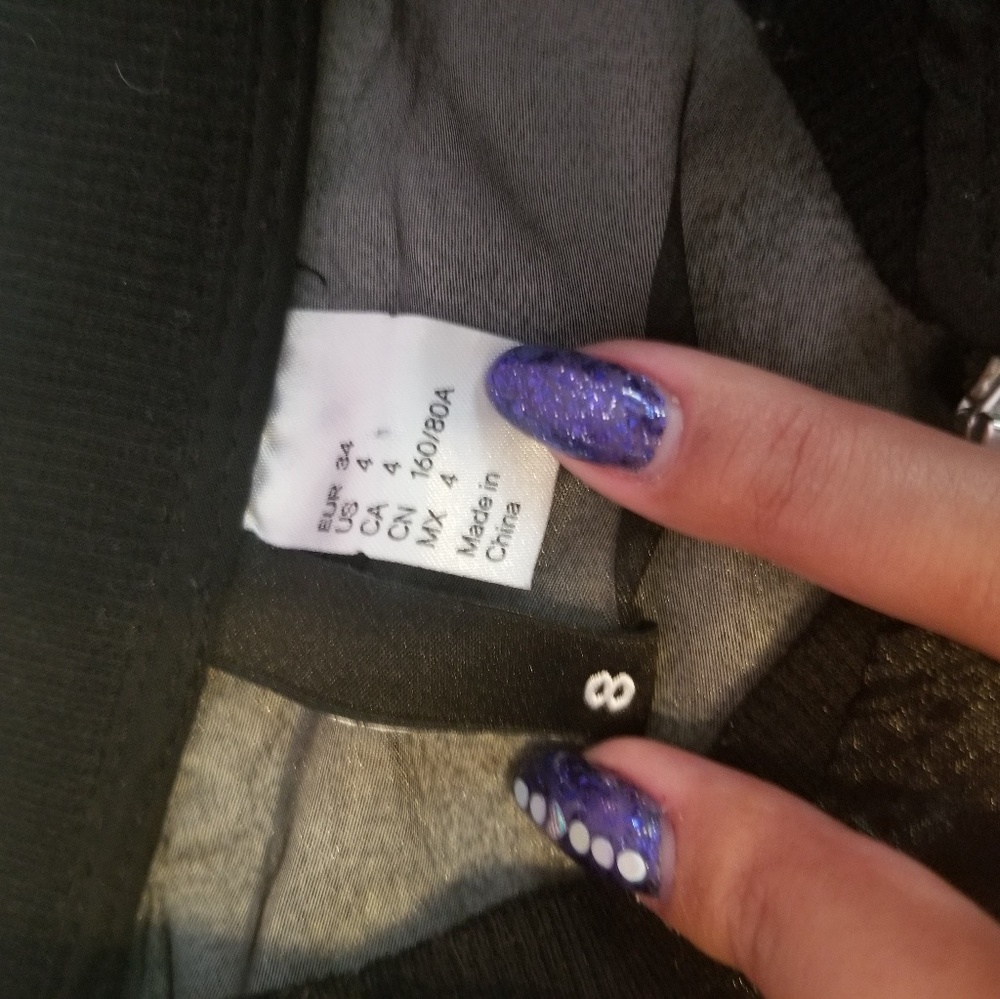 H&M black mesh jacket - Picture 3 of 3
